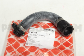 49252 WATER HOSE E87/E46/E90/E91/X3