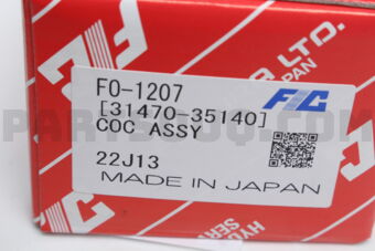 FO1207 C.O.C. ASSY  KZN185