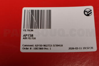 AP158 AIR FILTER