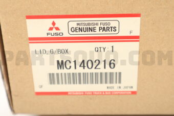 MC140216 LID ASSY,GLOVEBOX