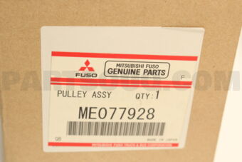 ME077928 PULLEY,A/C COMPR IDL