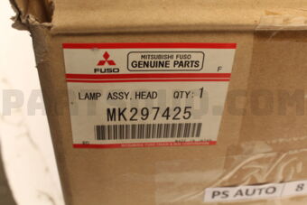 MK297425 HEADLAMP ASSY,LH