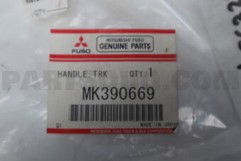 MK390669 HANDLE,TRUNK LID LOC