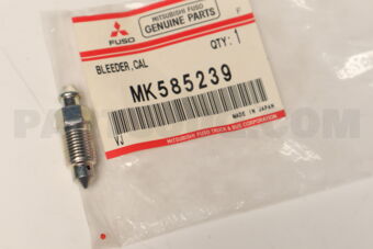 MK585239 SCREW,BLEEDER