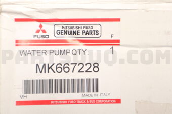 MK667228 WATER PUMP,ENG COOLI