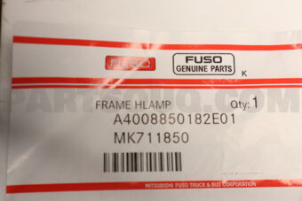 MK711850 PANEL,HEADLAMP SUPPO