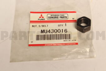MU430016 NUT,FR SEAT BELT
