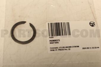 MX909373 SNAP RING