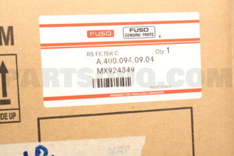 MX924349 FUSO RS FILTER CARTRIDGE/