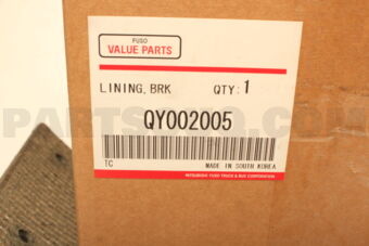 QY002005 LINNING KIT,BRAKE