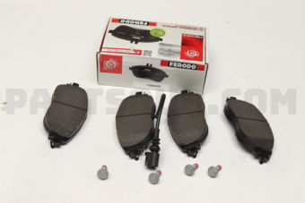 FDB4425 BRAKE PAD SET FR AUDI A3