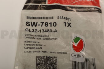 GL3Z13480A BRAKE PEDAL SWITCH