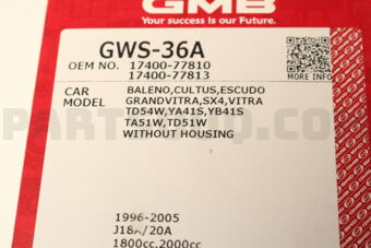 1740077810 WATER PUMP