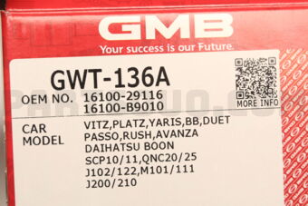 GWT136A WATER PUMP