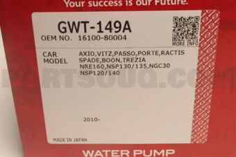 GWT149A WATER PUMP