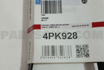 4PK928 BELT,V