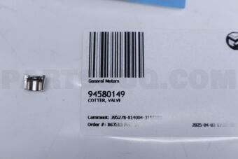 94580149 COTTER, VALVE