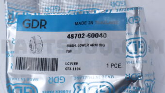 GT31104 BUSH. LOWER ARM BIG