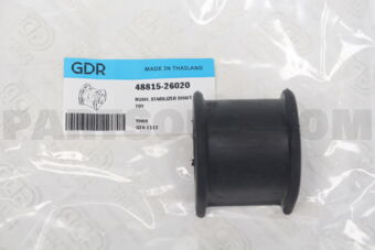 GT41112 BUSH. STABILIZER SHAFT