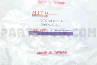 4860912420 BLOCK MOUNTING