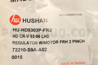 72210S9AA02 WINDOW REGULATOR