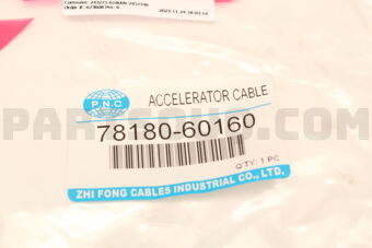 7818060160 ACCELERATOR CABLE
