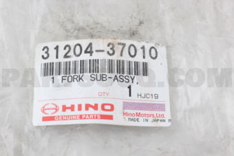 3120437010 FORK SUB-ASSY  CLUTC