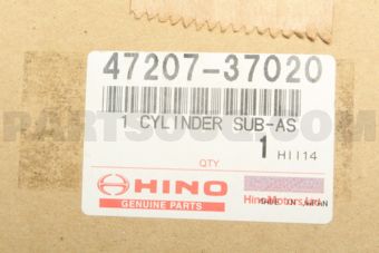 4720737020 CYLINDER SUB-ASSY  B