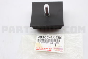 48306E0280 BUMPER SUB-ASSY  RR