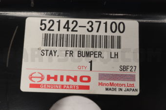 5214237100 STAY  FR BUMPER  LH*