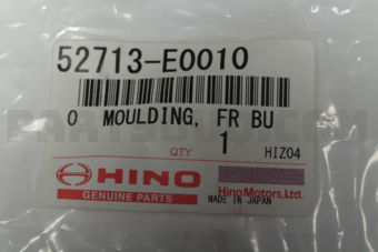 52713E0010 MOULDING  FR BUMPER
