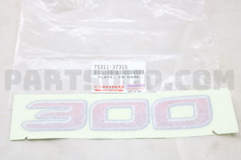 7531137310 PLATE  FR NAME  NO.1