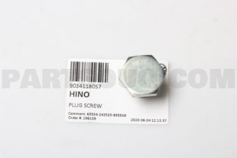 9034118057 PLUG SCREW