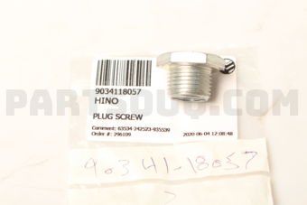 9034118057 PLUG SCREW