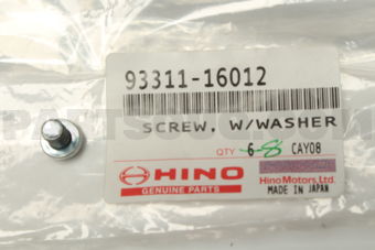9331116012 SCREW  W/WASHER