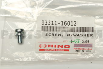 9331116012 SCREW  W/WASHER