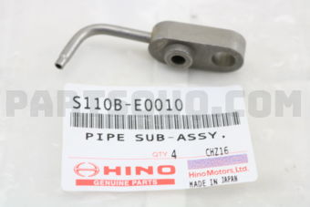 S110BE0010 PIPE SUB-ASSY  OIL J