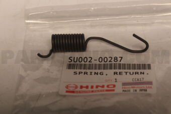 SU00200287 SPRING;RETURN BRAKE