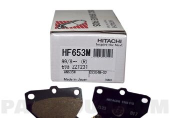 HF653 HITACHI Brake pad