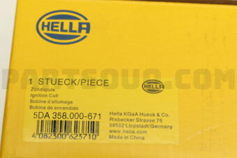 5DA358000671 IGNITION COIL-W203/204/211/212