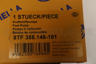 8TF358146181 FUEL PUMP/X5