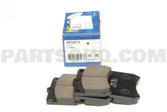 SP1073 BRAKE PAD FRONT KI TOWNER 1992- Hi-Q