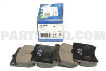 SP1073 BRAKE PAD FRONT KI TOWNER 1992- Hi-Q