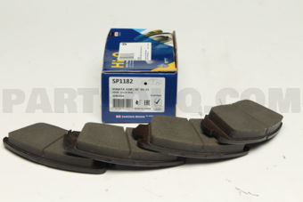SP1182 BRAKE PAD FRONT HY SONATA 2004 2004- H