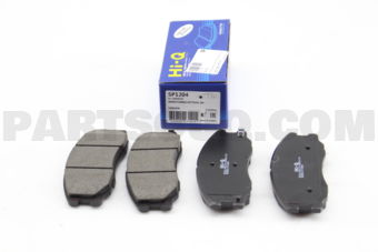 SP1204 BRAKE PAD FRONT CHE,DAE CAPTIVA,WINSTO
