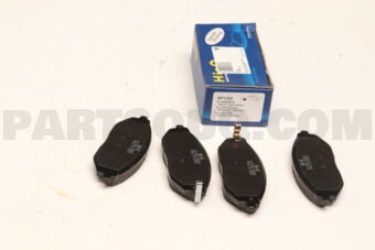 SP1392 FRT BRAKE PAD