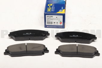 SP1590 BRAKE PAD FRONT TO CAMRY 2012- Hi-Q