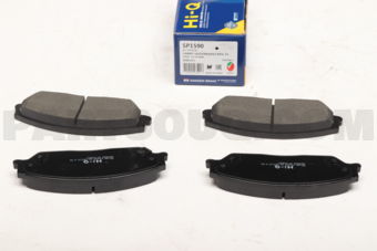 SP1590 BRAKE PAD FRONT TO CAMRY 2012- Hi-Q