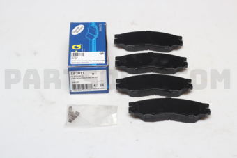 SP2011 BRAKE PAD FRONT MI L200 4WD 1996-2000 