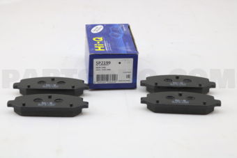 SP2199 BRAKE PAD FRONT JE NEW SAIL Hi-Q